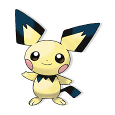 Artwork Pichu Ken Sugimori