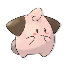 Artwork Cleffa Ken Sugimori