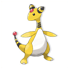 Artwork Ampharos Ken Sugimori