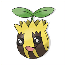 Artwork Sunkern Ken Sugimori