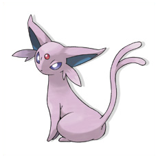 Artwork Espeon Ken Sugimori