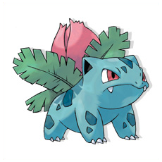 Artwork Ivysaur Ken Sugimori