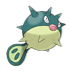 Artwork Qwilfish Ken Sugimori