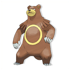 Artwork Ursaring Ken Sugimori