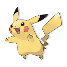 Artwork Pikachu Ken Sugimori