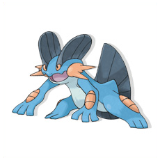 Artwork Swampert Ken Sugimori