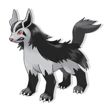 Artwork Mightyena Ken Sugimori