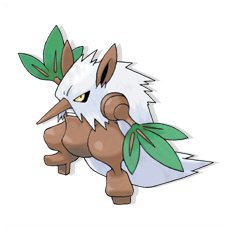 Artwork Shiftry Ken Sugimori