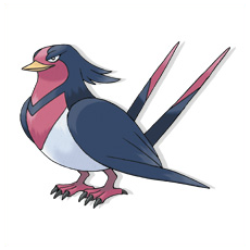 Artwork Swellow Ken Sugimori