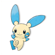 Artwork Minun Ken Sugimori