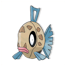 Artwork Feebas Ken Sugimori