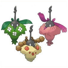 Artwork Wormadam Ken Sugimori