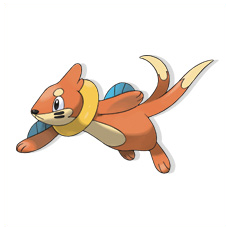 Artwork Buizel Ken Sugimori