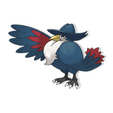 Artwork Honchkrow Ken Sugimori