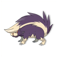 Artwork Skuntank Ken Sugimori