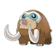 Artwork Mamoswine Ken Sugimori