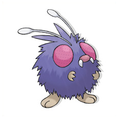 Artwork Venonat Ken Sugimori