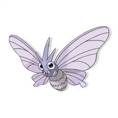 Artwork Venomoth Ken Sugimori