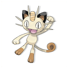 Artwork Meowth Ken Sugimori