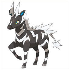 Artwork Zebstrika Ken Sugimori