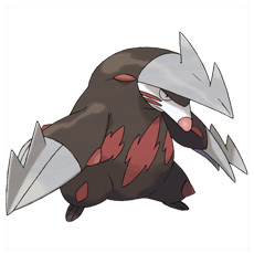 Artwork Excadrill Ken Sugimori