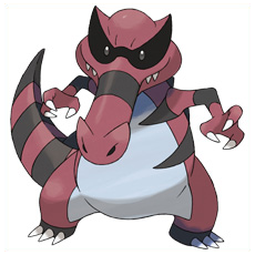 Artwork Krookodile Ken Sugimori