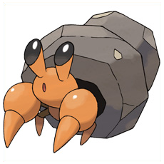 Artwork Dwebble Ken Sugimori