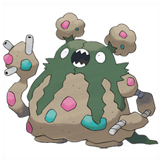 Artwork Garbodor Ken Sugimori