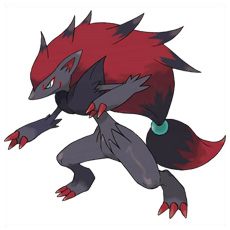 Artwork Zoroark Ken Sugimori