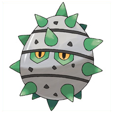 Artwork Ferroseed Ken Sugimori