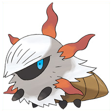 Artwork Larvesta Ken Sugimori