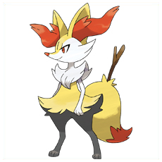 Artwork Braixen Ken Sugimori