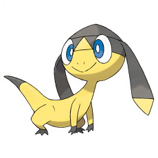 Artwork Helioptile Ken Sugimori