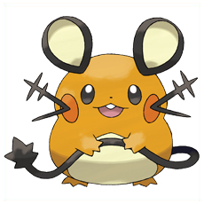Artwork Dedenne Ken Sugimori