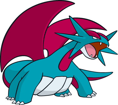 Artwork Salamence Dream World