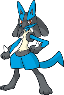 Artwork Lucario Dream World