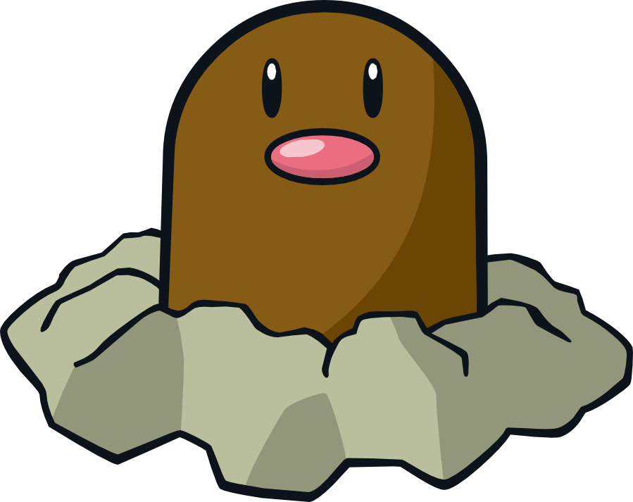 Artwork Diglett Dream World
