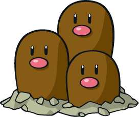 Artwork Dugtrio Dream World