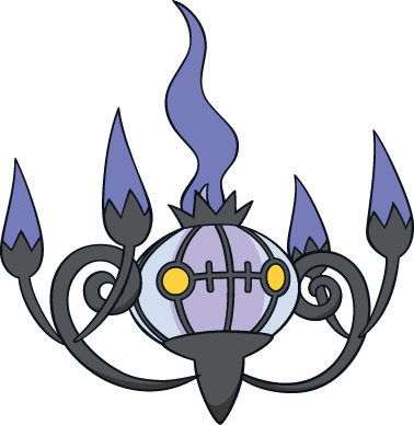 Artwork Chandelure Dream World