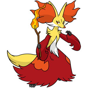 Artwork Delphox Dream World