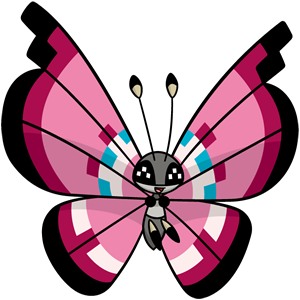 Artwork Vivillon Dream World