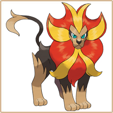 Pyroar Artwork Image