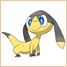 Helioptile Artwork Image