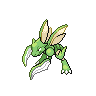 Sprite Scyther Blanco Negro