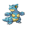Sprite Nidoqueen Blanco Negro