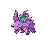Sprite Nidorino Blanco Negro