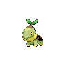 Sprite Turtwig Blanco Negro
