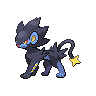 Sprite Luxray Blanco Negro
