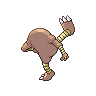 Sprite Hitmonlee Blanco Negro