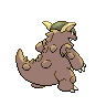 Sprite Kangaskhan Blanco Negro
